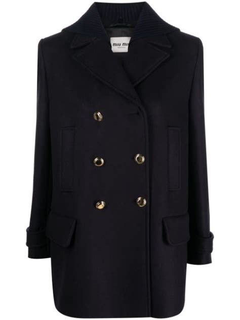 coat miu miu|farfetch miu mitu coats.